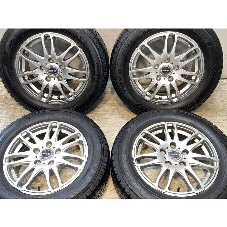 Toyo スタッドレスタイヤ 中古195/65R15ホイールセット TOYO TIRES（トーヨータイヤ） 中古タイヤ スタッドレスタイヤ