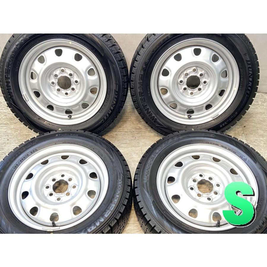 DUNLOP（ダンロップ） 中古タイヤ スタッドレスタイヤ ホイールセット 