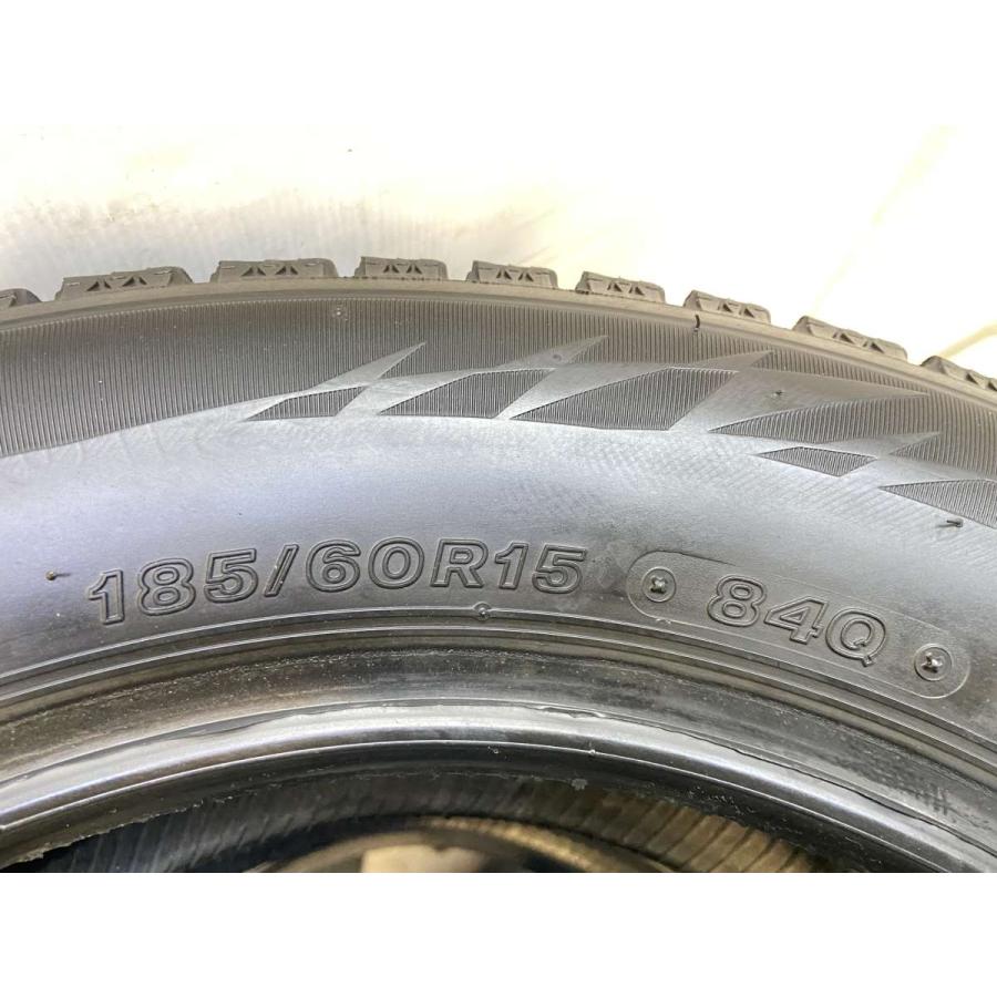 ブリヂストンVRX2　185/60R15　中古4本　タイヤのみ BRIDGESTONE（ブリヂストン） 中古タイヤ スタッドレスタイヤ 4本