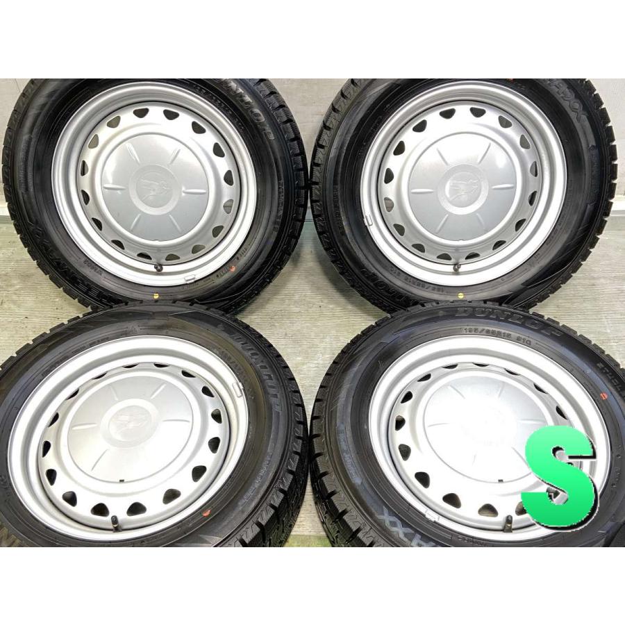 ダンロップ195/65R15 タイヤ4本セット／タイヤ新品/ナット取付穴5