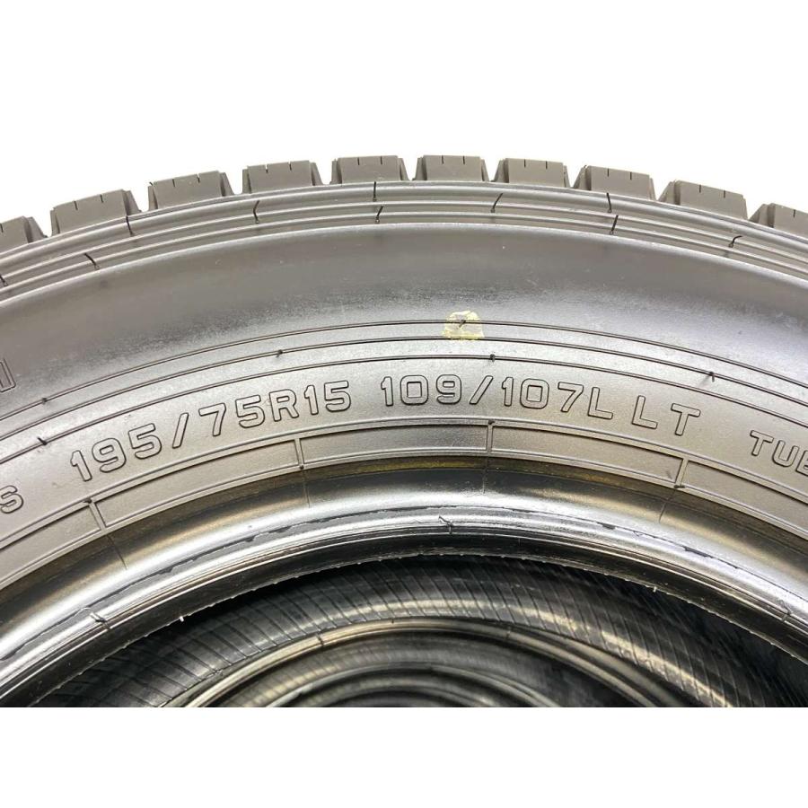 DUNLOP（ダンロップ） 中古タイヤ スタッドレスタイヤ 6本セット 195
