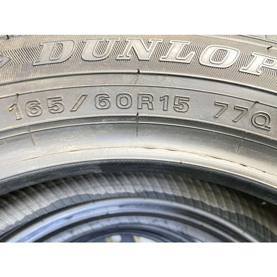 【送料無料】ダンロップ　ウィンターマックスWM02 165/60R15 中古4本 DUNLOP（ダンロップ） 中古タイヤ スタッドレスタイヤ 4本セット 165
