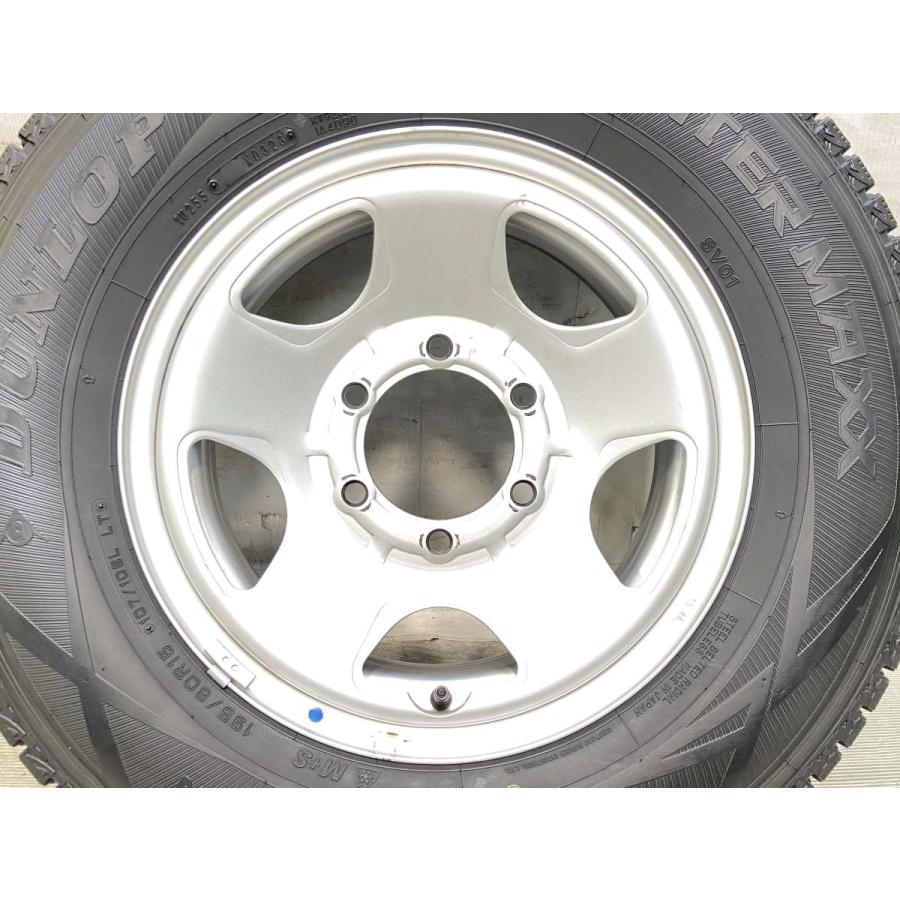 DUNLOP（ダンロップ） 中古タイヤ スタッドレスタイヤ ホイールセット