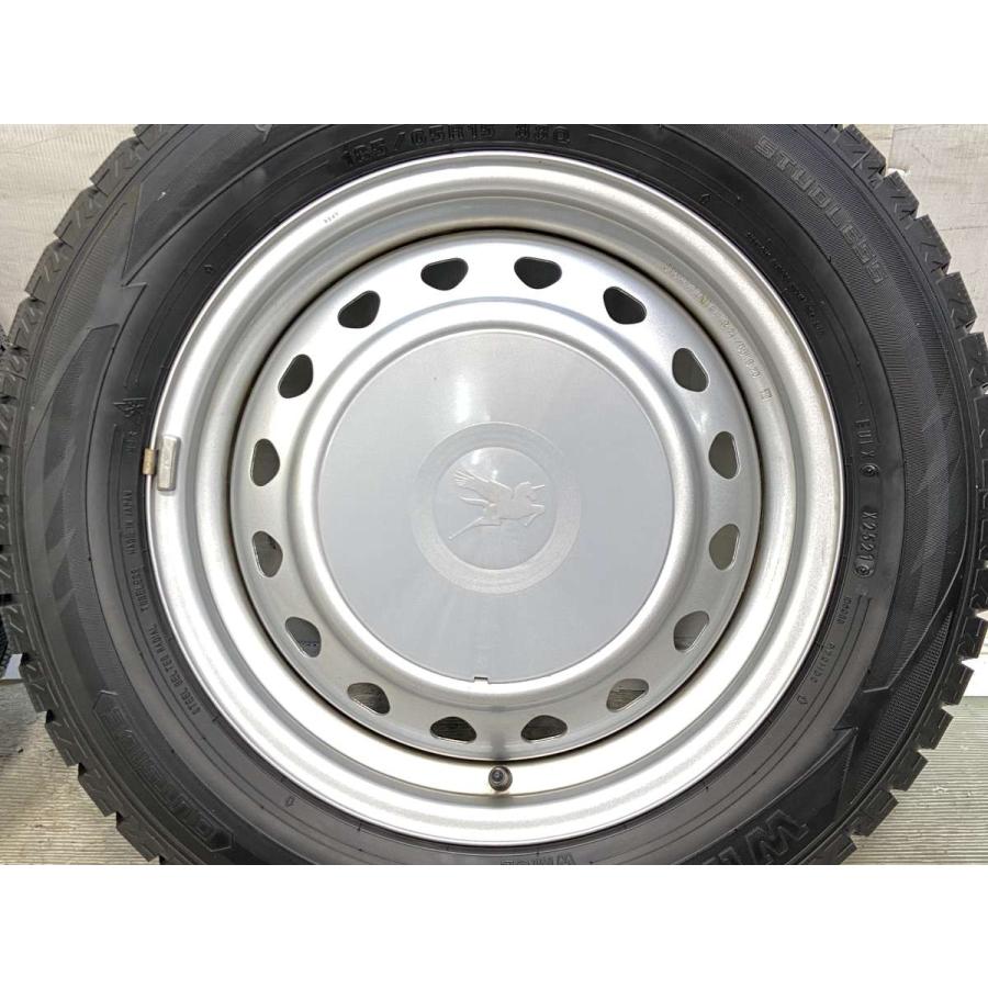 DUNLOP（ダンロップ） 中古タイヤ スタッドレスタイヤ ホイールセット