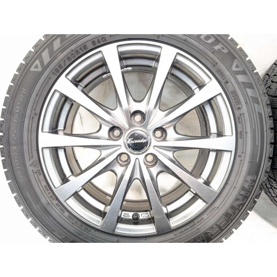 ダンロップスタッドレスタイヤ+アルミホイール155/65R13 DUNLOP（ダンロップ） 中古タイヤ スタッドレスタイヤ ホイールセット