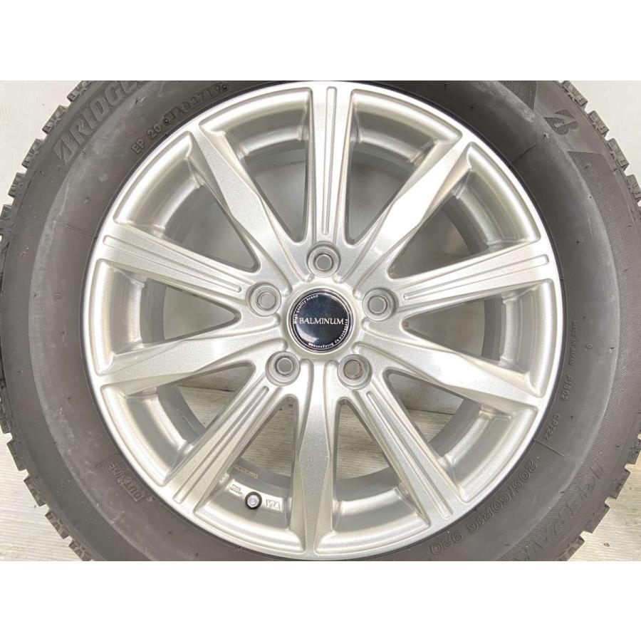 中古タイヤ スタッドレスタイヤ ホイールセット 4本セット 205/60R16  　 BALMINUM 16x6.5 54 114.3-5穴 ブリヂストン アイスパートナー2｜aingshop｜06