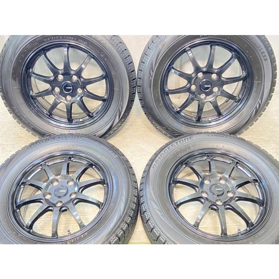中古タイヤ スタッドレスタイヤ ホイールセット 4本セット 215/60R16 G  