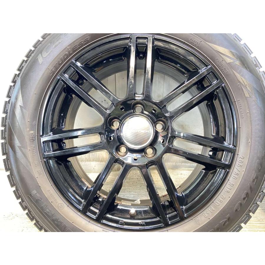 PIRELLI（ピレリ） 中古タイヤ スタッドレスタイヤ ホイールセット 4本 