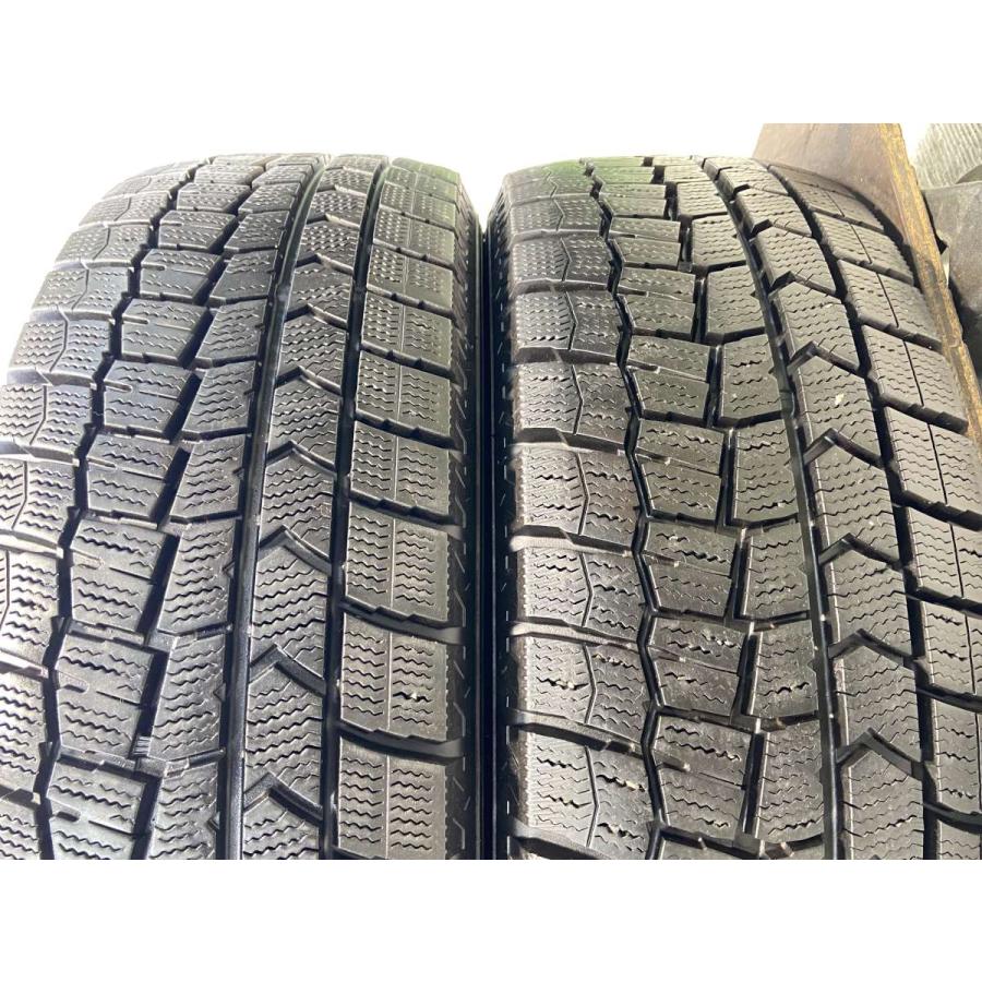 195/65R16 ダンロップ ウインターマックス 02 中古２本 ② 2019 DUNLOP（ダンロップ） 中古タイヤ スタッドレスタイヤ 2本セット 195
