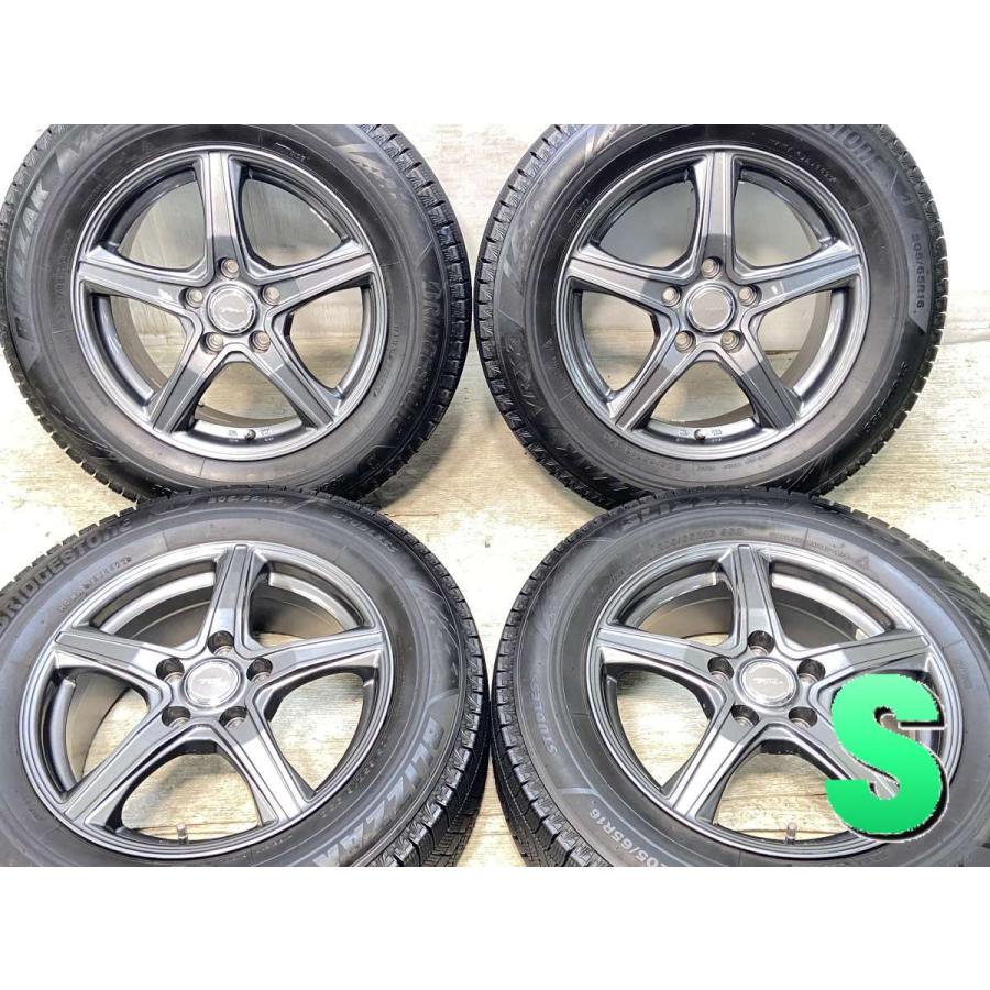 ブリヂストン VRX スタッドレスタイヤ 205/65R16 ×4本中古 BRIDGESTONE（ブリヂストン） 中古タイヤ スタッドレスタイヤ ホイール