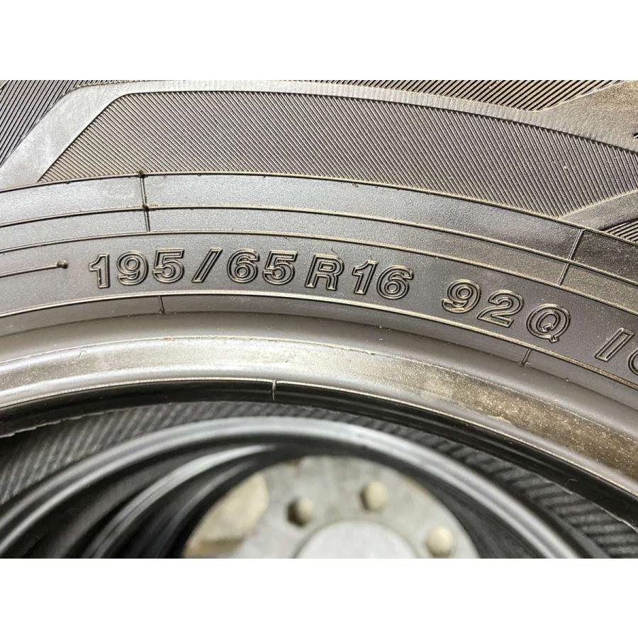 中古タイヤ スタッドレスタイヤ 4本セット 195/65R16  ヨコハマ アイスガード iG60の画像