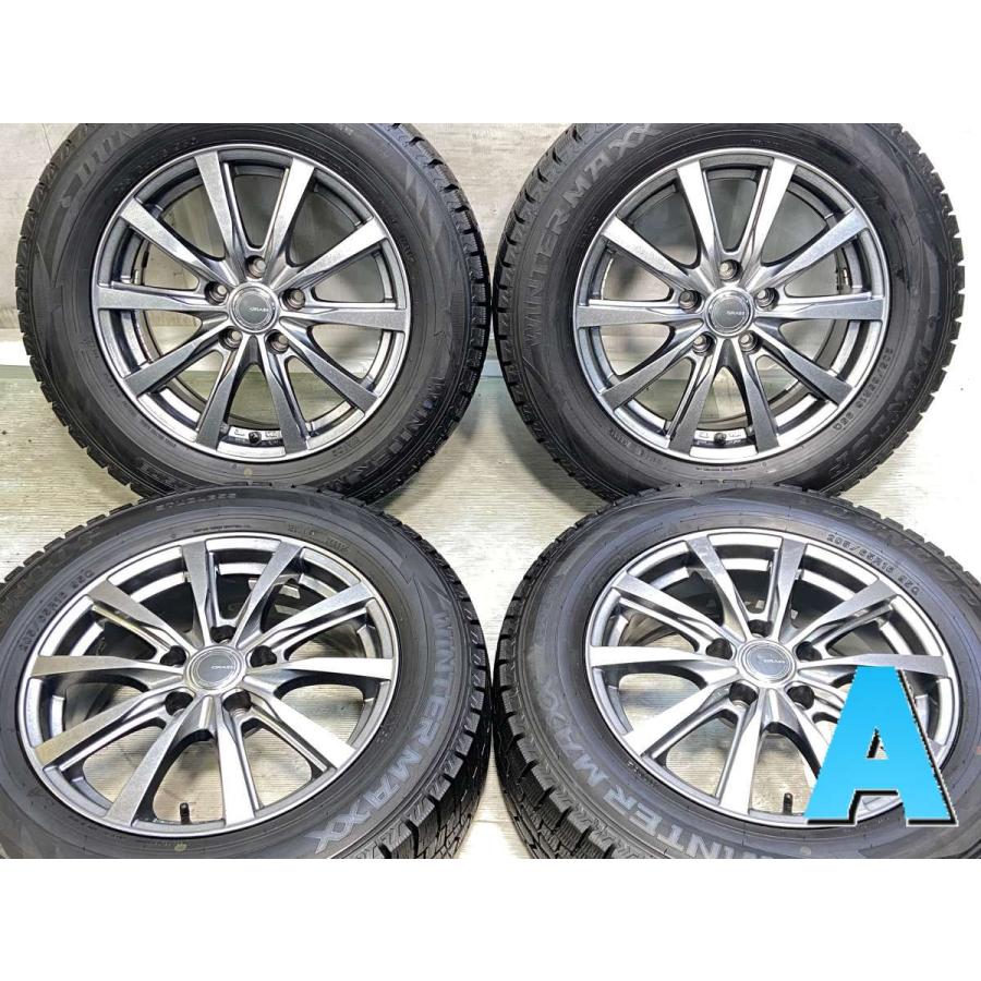 DUNLOP（ダンロップ） 中古タイヤ スタッドレスタイヤ ホイールセット 