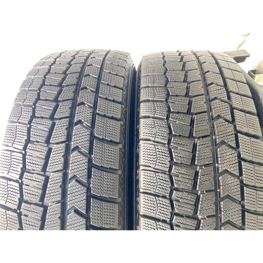 中古タイヤ スタッドレスタイヤ 2本セット 205/60R16  ダンロップ ウィンターマックス WM02の画像