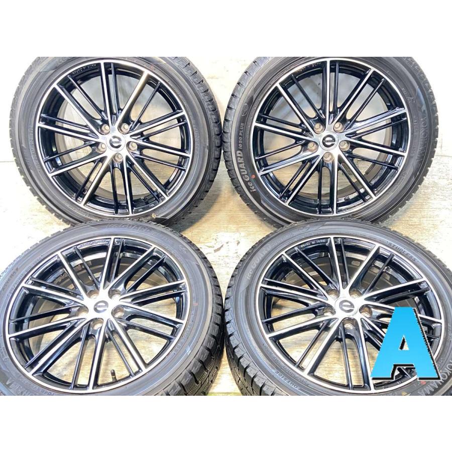 スタッドレス4本セット ホイール付き 215/50r17 溝7部山 ヨコハマ