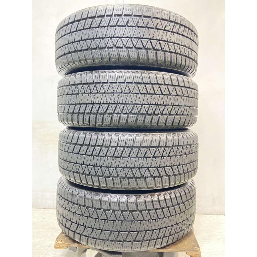 中古タイヤ スタッドレスタイヤ ホイールセット 4本セット 225/55R18  　 LEYBAHN 18x7.5 55 114.3-5穴 ブリヂストン ブリザック DM-V3｜aingshop｜03