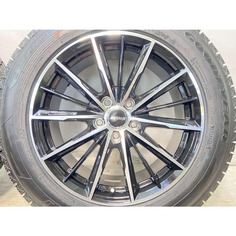 中古 ホイールタイヤ 4本セット 225/60R18 2018年製