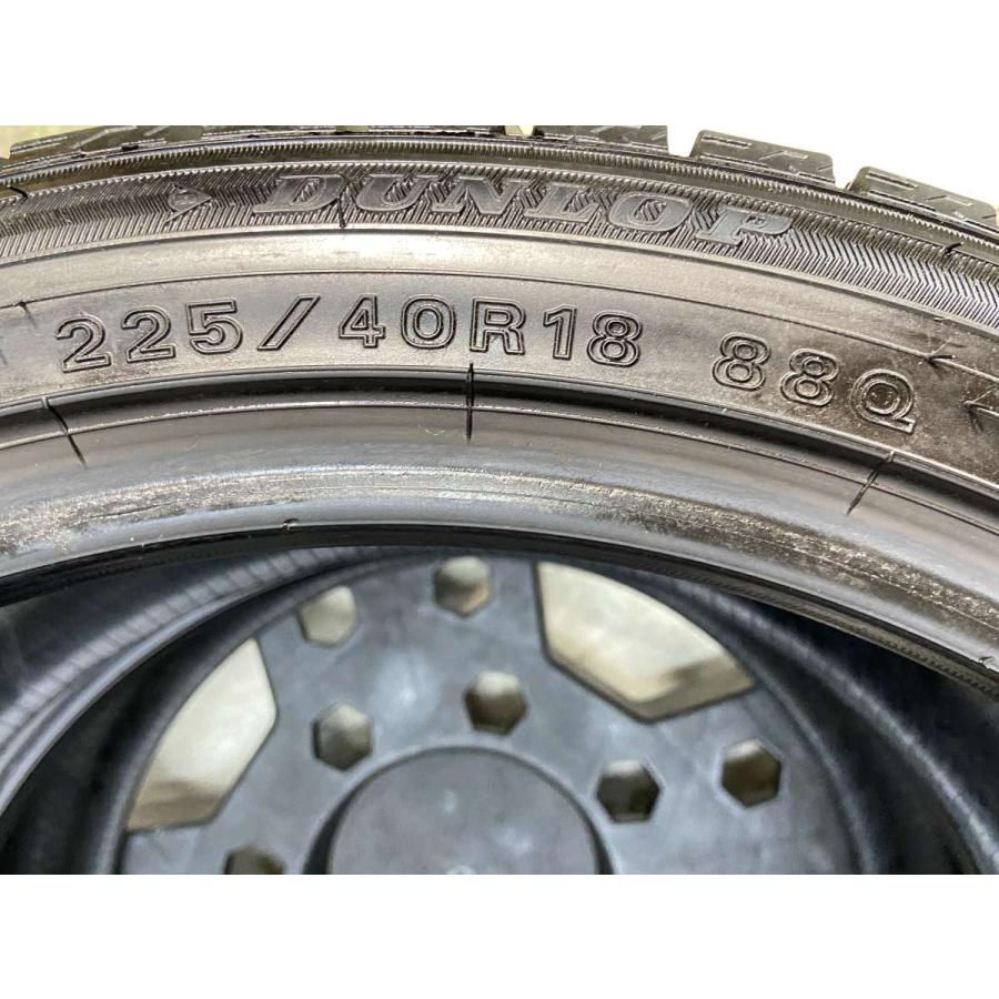中古品ダンロップ スタッドレスWM02 225/40R18 2本セット① 楽天市場】225/40R18 ダンロップ ウィンターマックス WM02 中古タイヤ
