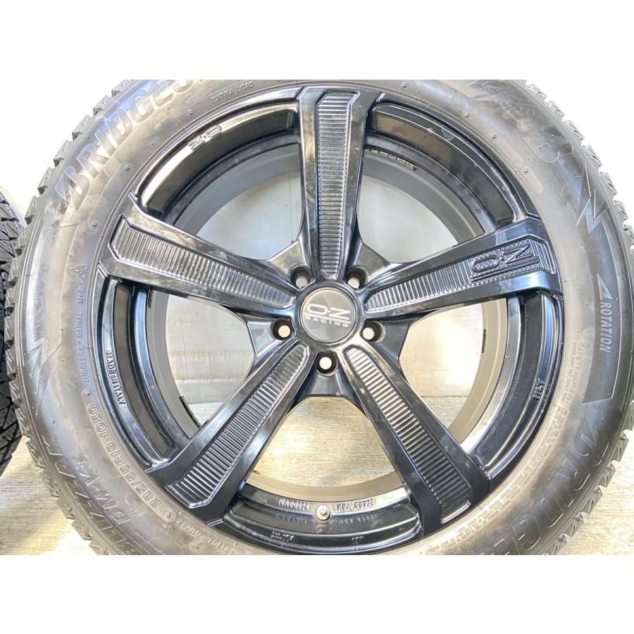 中古タイヤ スタッドレスタイヤ ホイールセット 4本セット 235/55R19    OZ RACING モンテカルロ 19x8.0 21 112-5穴 ブリヂストン ブリザック DM-V3の画像