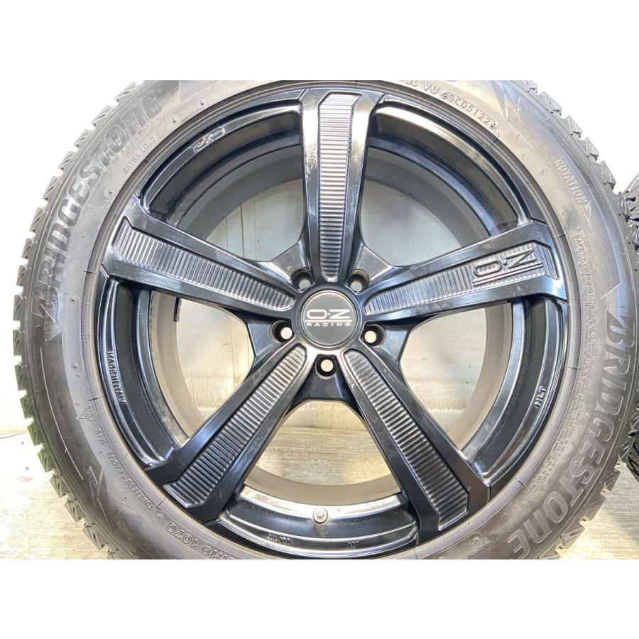 中古タイヤ スタッドレスタイヤ ホイールセット 4本セット 235/55R19    OZ RACING モンテカルロ 19x8.0 21 112-5穴 ブリヂストン ブリザック DM-V3の画像