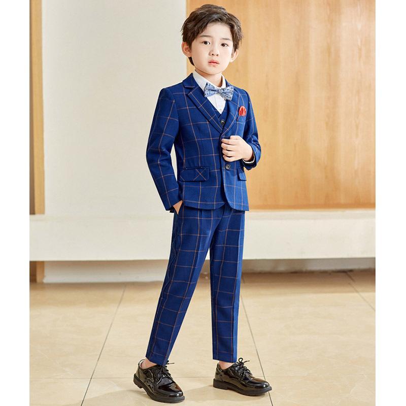 子供服 フォーマル スーツ おしゃれ チェック柄 入学式 卒業式 男の子