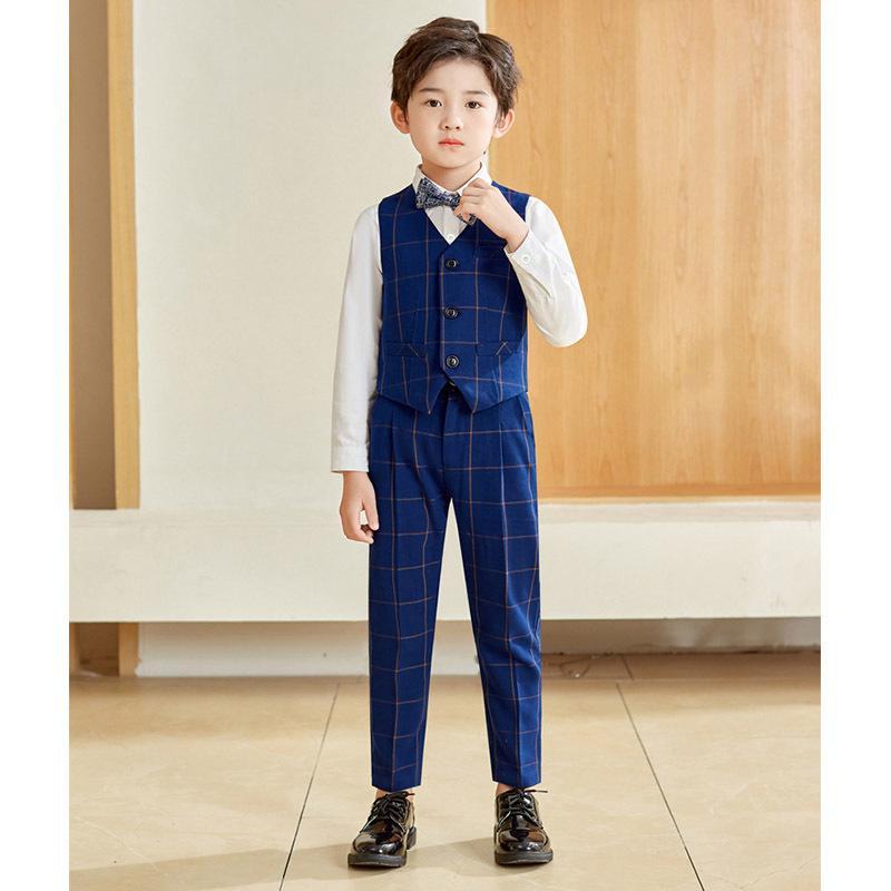 子供服 フォーマル スーツ おしゃれ チェック柄 入学式 卒業式 男の子