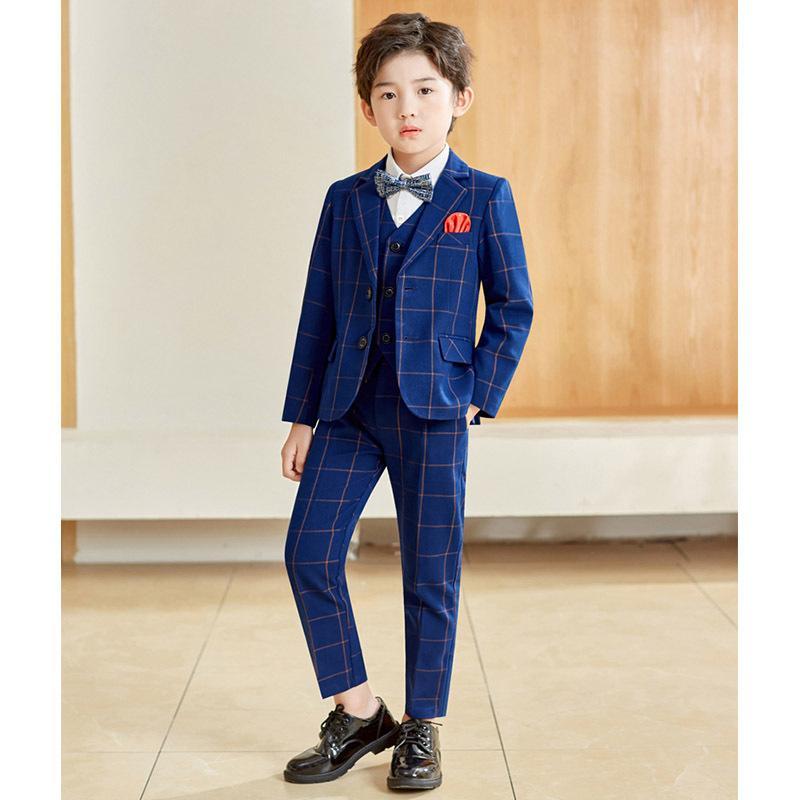 子供服 フォーマル スーツ おしゃれ チェック柄 入学式 卒業式 男の子