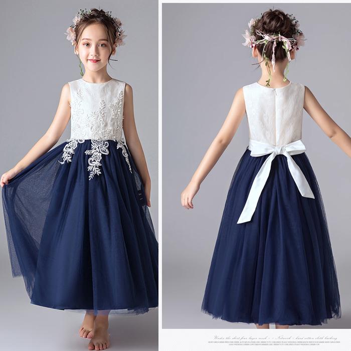 子供ドレス ピアノ 発表会 ドレス 女の子ロングドレス 結婚式 七五三