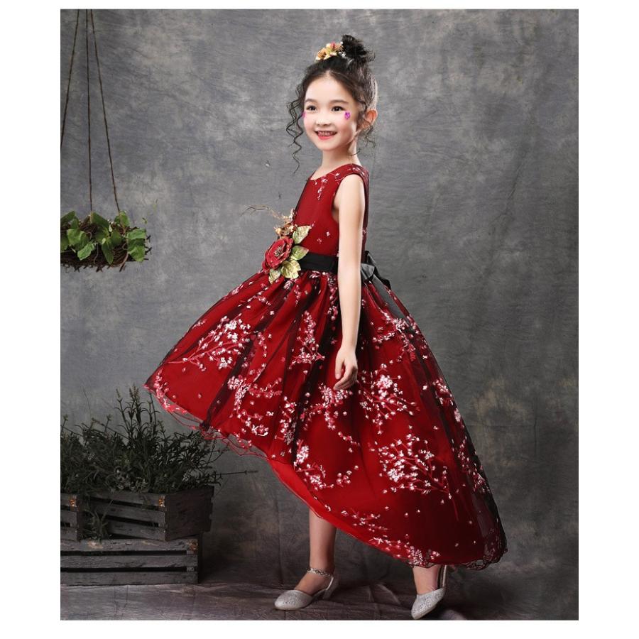 子供ドレス 発表会 ピアノ 女の 子 発表会ロングドレス 結婚式 七五三