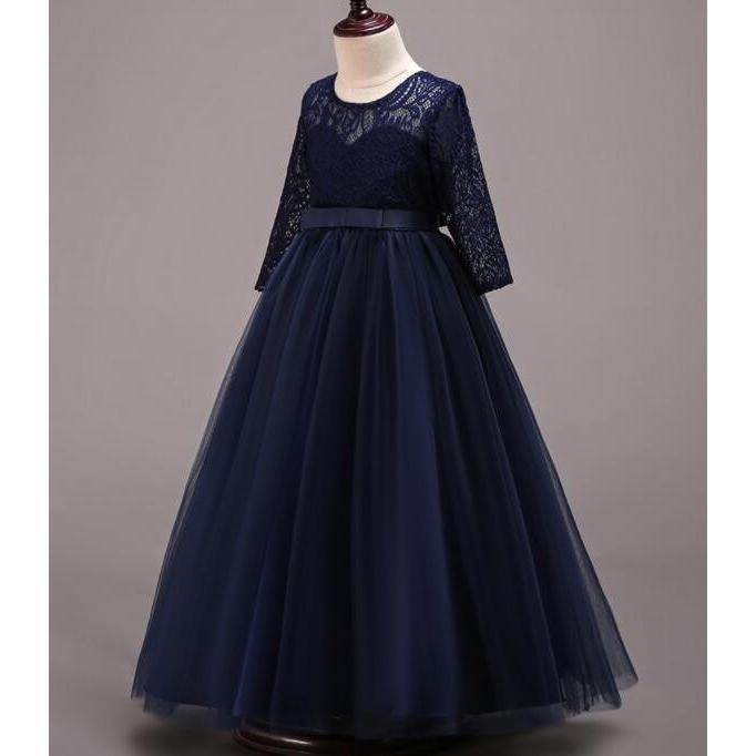 子供ドレス ピアノ 発表会 ワンピース 女の子ドレス ロングドレス 結婚