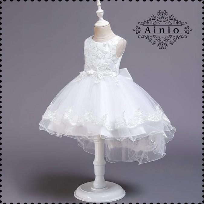 【高級感溢れる刺繍柄】発表会 ドレス  子供ドレス  ジュニアドレス 結婚式 キッズ 女の子ドレス七五三 演奏会 入学式  子供服  110 120 ワンピース 150 160 |  | 05