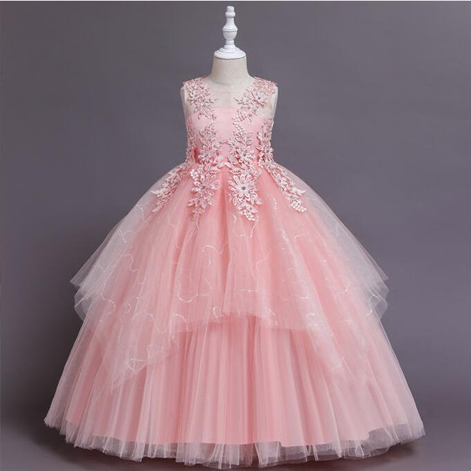 子供ドレス 2025ピアノ 発表会 ドレス 女の子ドレス ロングドレス 演奏