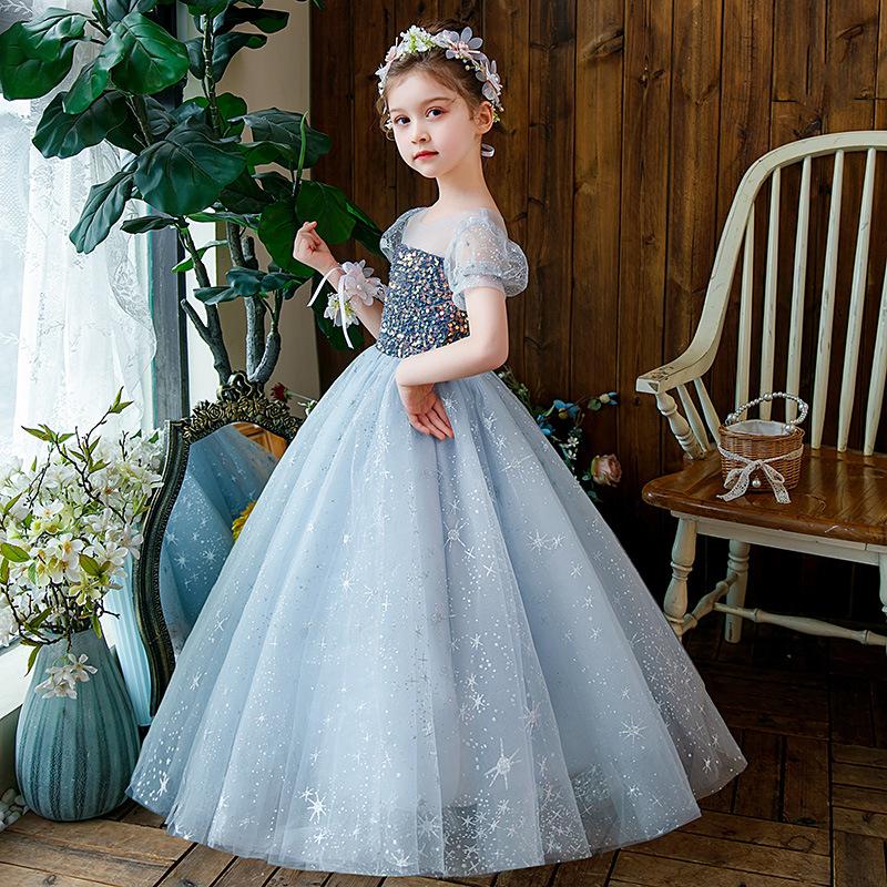 子供用　発表会ドレス　ホワイト　ネイビー レースドレス　150 160 子供ドレス 発表会ドレス ネイビー ブルー ワンピース ジュニア 女の子