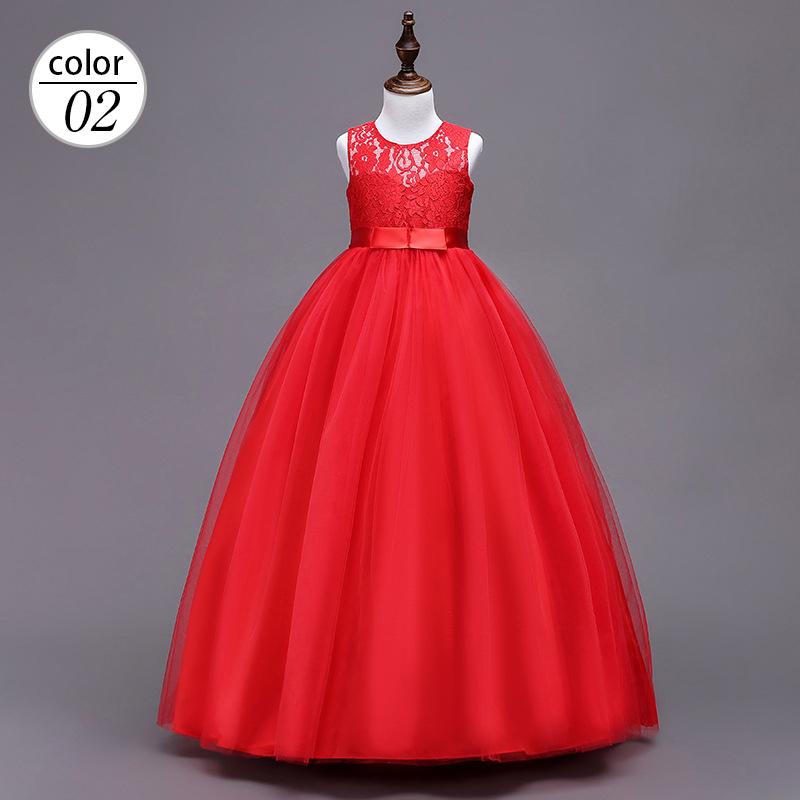 新色追加】子供ドレス ピアノ発表会 ロング ドレス 子供 子どもドレス