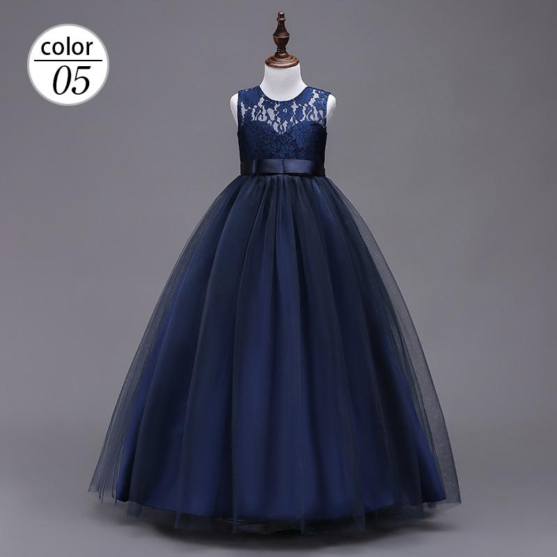 新色追加】子供ドレス ピアノ発表会 ロング ドレス 子供 子どもドレス