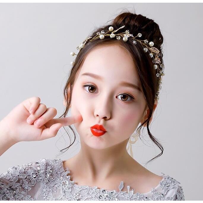 高級素材使用ブランド 子供髪飾り ヘアアクセサリー ヘアピン カチューシャ ヘアバンド可愛い 七五三 結婚式 ピアノ発表会 二次会 ダンス演出 キッズ髪飾り Materialworldblog Com