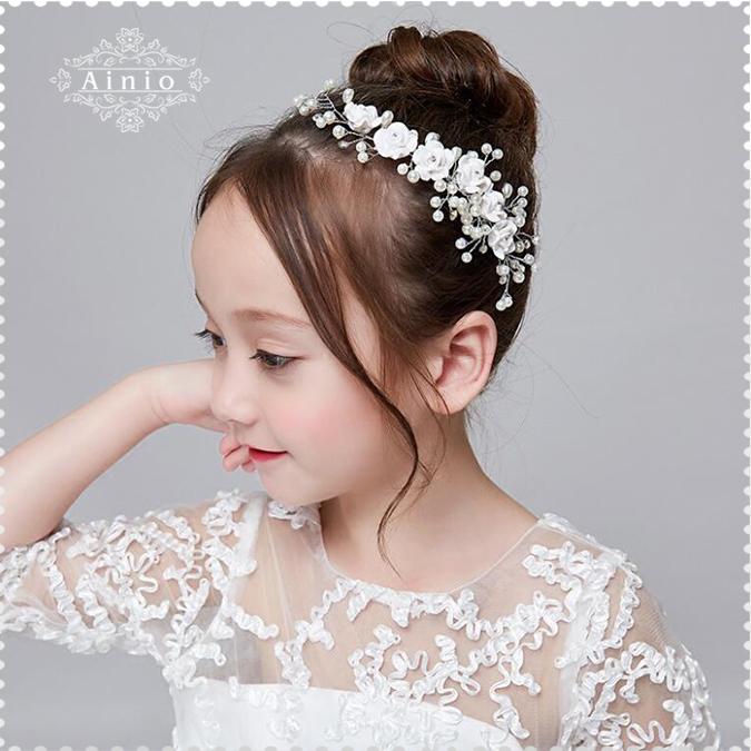 ヘアアクセサリー 子供髪飾り 21新品 ヘアピン カチューシャ ヘアバンド可愛い 七五三 結婚式 ピアノ