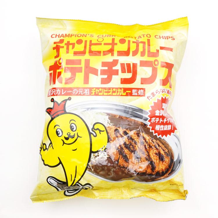 チャンピオンカレーポテトチップス×3袋 : あいの風 Yahoo!店 - 通販
