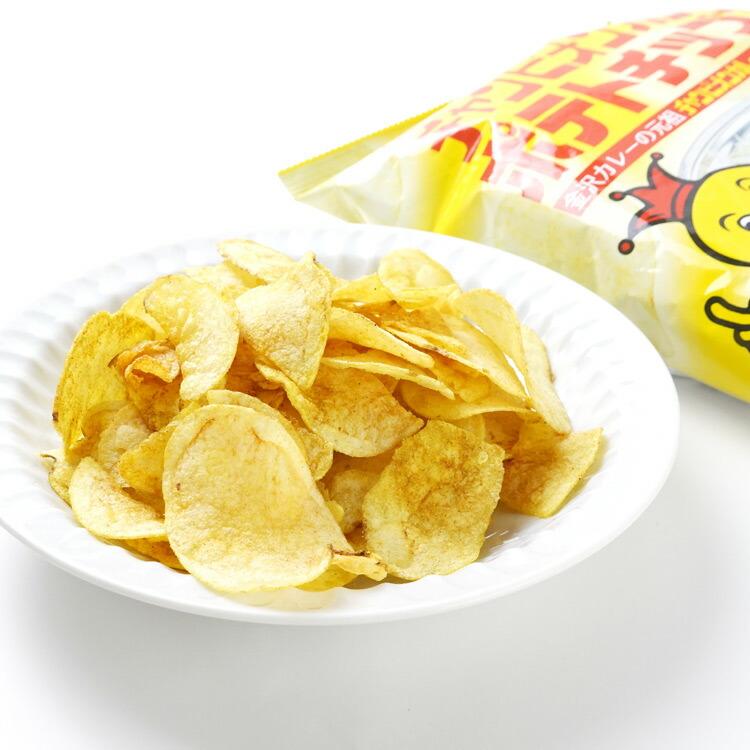チャンピオンカレーポテトチップス×3袋 : あいの風 Yahoo!店 - 通販