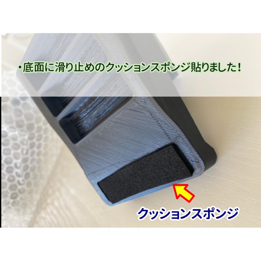 4個セット 置いたまま使いやすい エアペイ 楽天ペイ Uペイ STORES 目隠しスタンド 覗き見防止スタンド 黒の画像