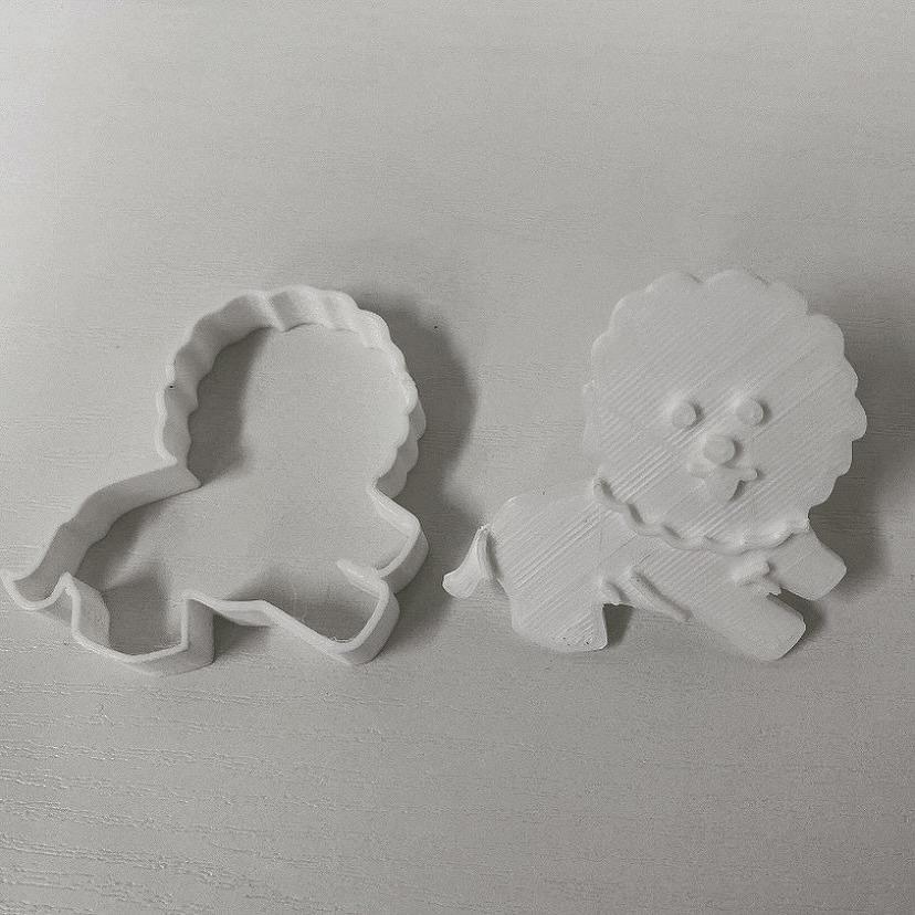 ビションフリーゼ クッキー型 タイプ1 : デジタル工房あいおい - 通販