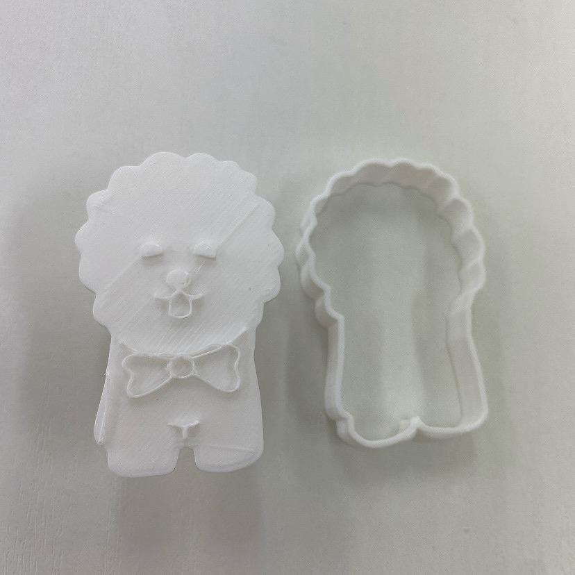 ビションフリーゼ　クッキー型　タイプ2 |  | 02