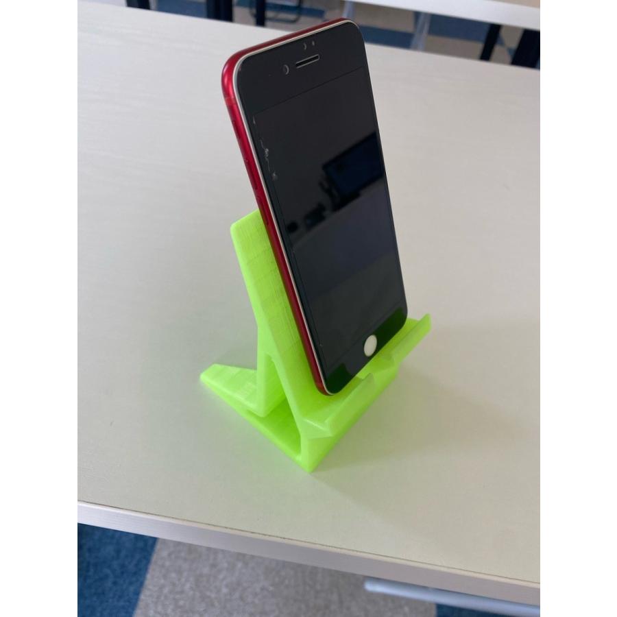 ビションフリーゼ　スマホスタンド　ライトグリーン |  | 02