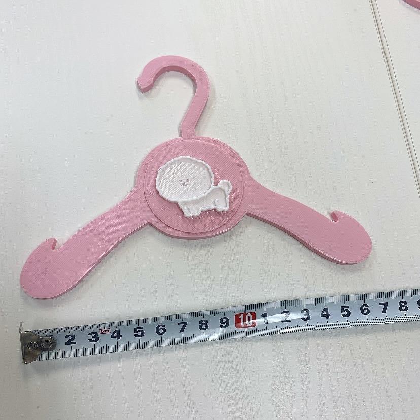 ペット用ハンガー　3本セット　ビションフリーゼ　ピンク |  | 03