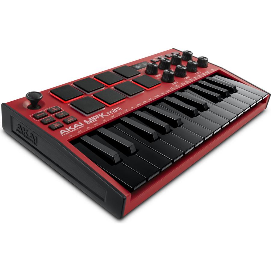 50 Off Akai Professional Mpk Mini Mk3 Red コンパクト キーボード パッドコントローラー 限定モデル コンビニ受取対応商品 Www Muslimaidusa Org