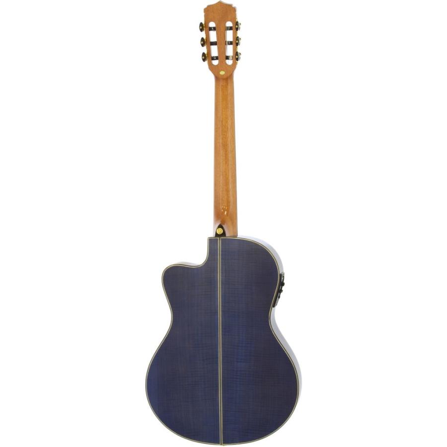 ARIA A-48CE/SBL(See-through Blue) 薄胴ボディ エレガット/ケース付 