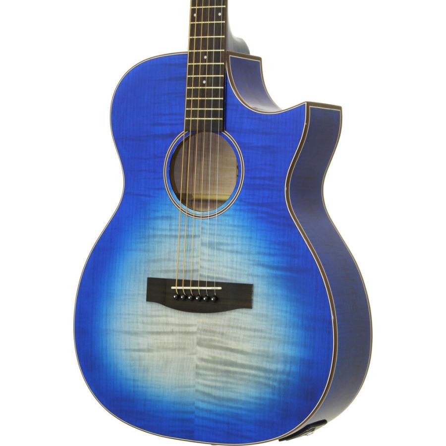 Aria Af 107ce Fmbl Blue フレイムメイプル ボディ エレアコケース付 さくら山楽器 通販 Yahoo 