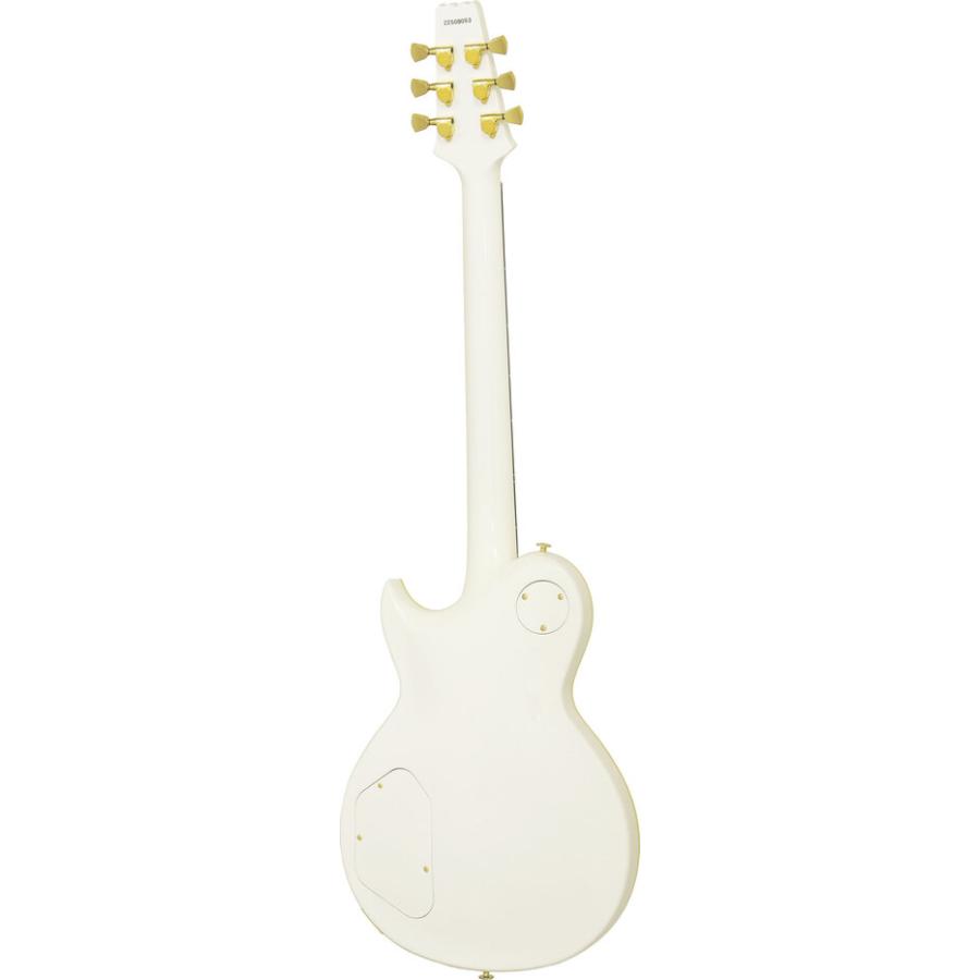 Aria ProII PE-R80/PWH(Pearl White) エレキギター/ハードケース付