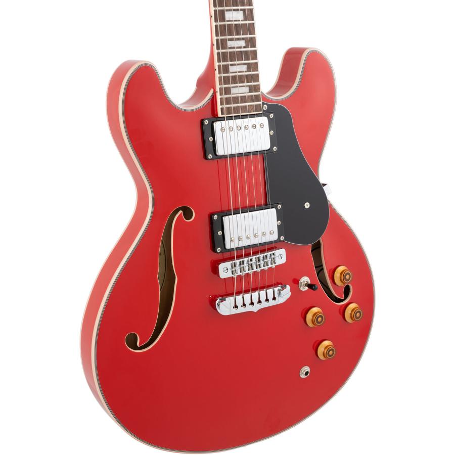 Aria Proll ProII TA-200 RD(Red) セミアコースティックギター/ケース
