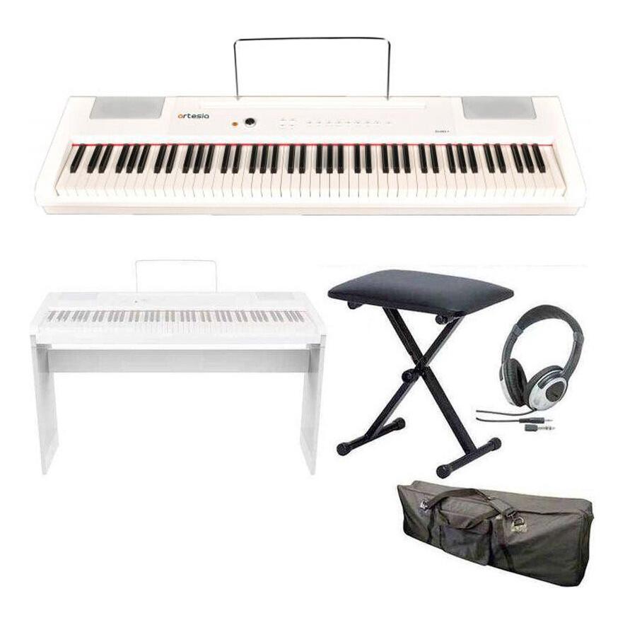 安心の定価販売】 artesia PA-88H+/WH/専用スタンド+ヘッドホン+イス+ 