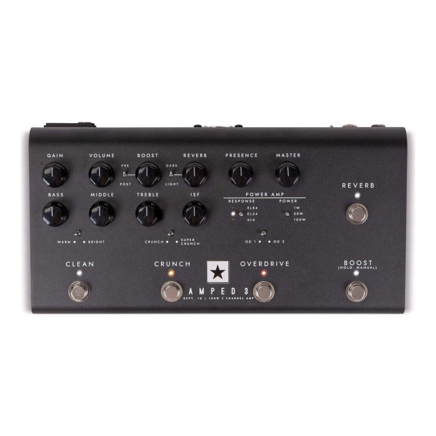 Blackstar DEPT.10 AMPED 3 / 100W ペダルタイプ ハイゲイン アンプ 
